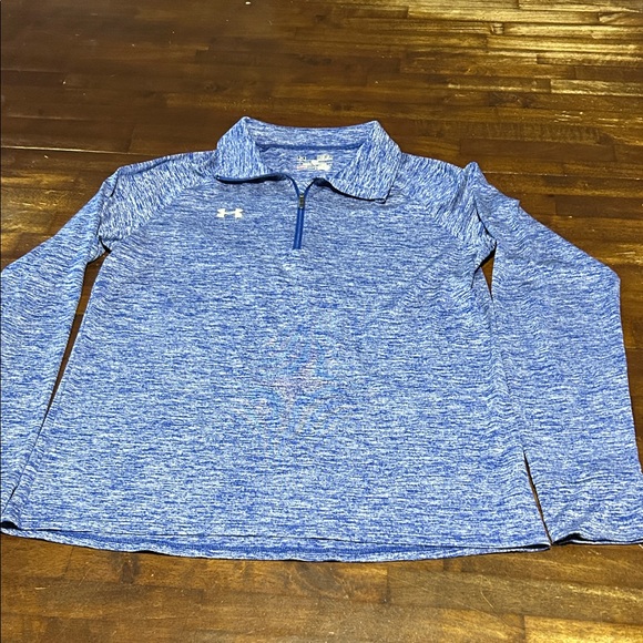 Under Armour Blue Long Sleeve Shirt - Picture 1 of 4